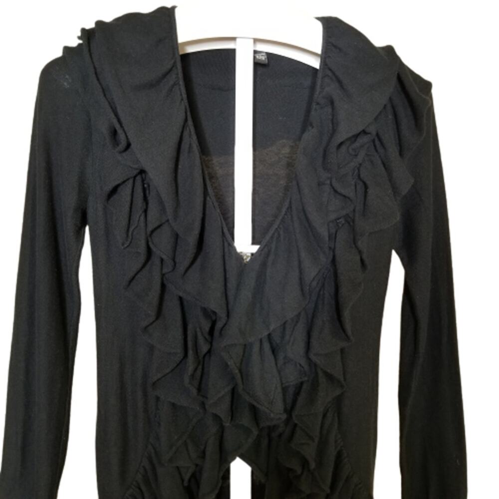 Cupio Ruffled Layered Cardigan Medium‎ - Picture 3 of 6